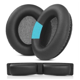 TaiZiChangQin Ear Pads Headband Cushion Replacement Compatible with KRK KNS 8400 KNS 6400 Headphones
