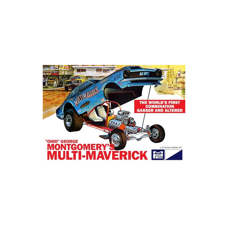 MPC Multi Maverick Funny Car 1:25 Scale Model Kit