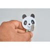 GRIPPA Self Adheisve Stainless Steel Panda Hooks, Removable Sticky Hooks,
