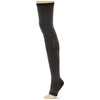 Gunze RIZAP Women's Socks, Compression Over Knee, For Sleeping &