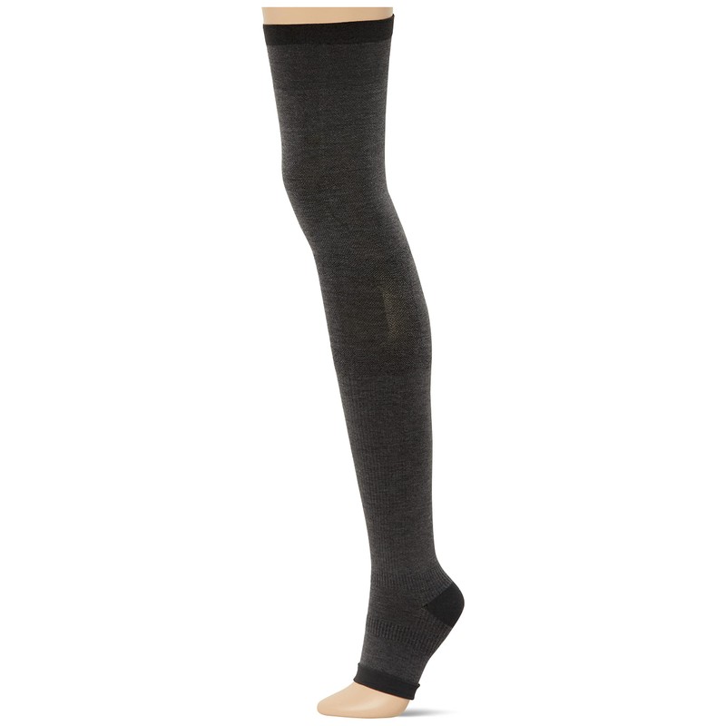 Gunze RIZAP Women's Socks, Compression Over Knee, For Sleeping &