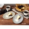 ic-022-01 Tableware East Dot Oval Plate, 9.4 inches (24 cm),