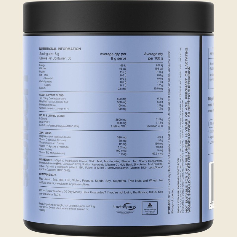 Switch Nutrition Sleep Magnesium Strawberry Pineapple 400g