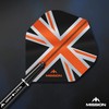Mission Alliance 150 Black & Orange NO2 Dart Flights