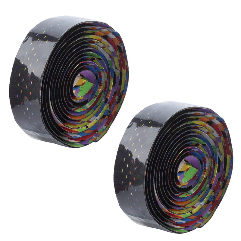 Bike Handlebar Tape NonSlip Cycling Bar Wrap PU Leather Highway