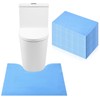 30 Pack Disposable Toilet Mats Non-Slip Toilets Floor Protector from