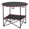 Venbytech for Portable Beach Table Folding Picnic Table with Carry