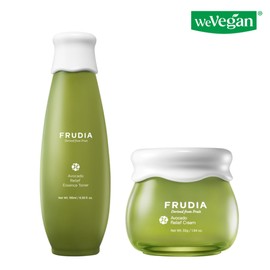 Hurdia 민감진정세트아보카도 릴리프 에센스 토너+크림 2종 세트 Avocado Relief Essence Toner+Cream 2-Piece Soothing Set for Sensitive Skin