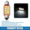 A ABSOPRO Festoon LED Bulbs White Bright 36mm 6418 6411