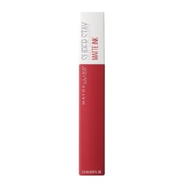 Maybelline SuperStay Matte Ink Labial Líquido, Larga Duración 16 Horas, Alta Pigmentación Sin Transferencia, Aplicador de Precisión en Flecha, 20 Pion