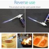 FunOwlet Butane Torch, Reverse Use Culinary Kitchen Blow Lighter with
