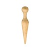 HIC Kitchen Wooden Pestle for Chinois, Hardwood, Cone-Shaped, For Purees,