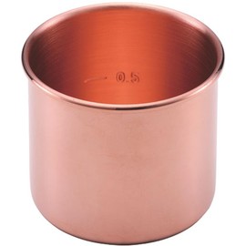 Tanabe Kanagu Pure Copper Measuring Cup 4062 Size: 2.4 x 2.6 x 2.6 inches (6 x 6.7 x 6.7 cm)