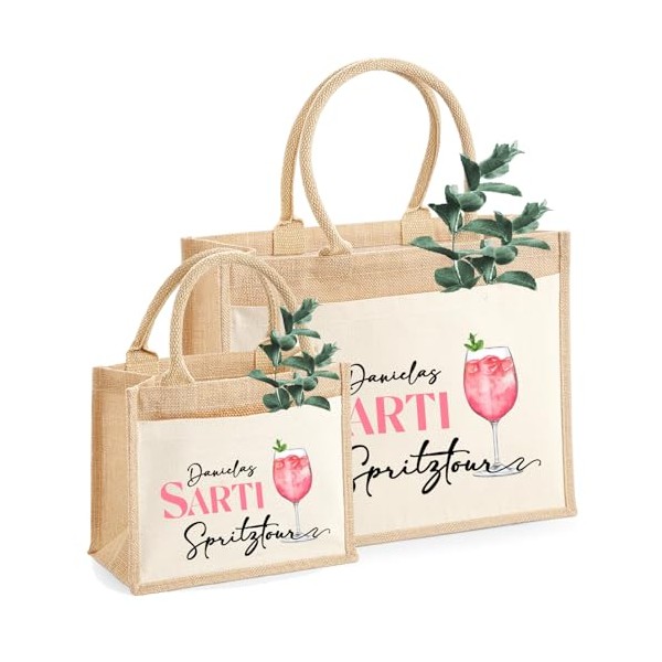 AMBERGER DESIGN by A&M Osterhage amd Jute-Tasche Ich bin auf