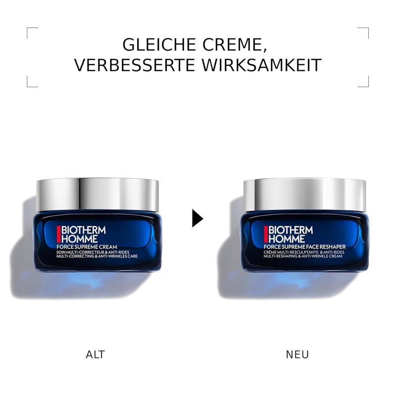 Biotherm Force Supreme Face Reshaper Cream, Firming Anti-Wrinkle Cream for