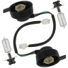 Caltric 2X LH RH Headlight Socket and Bulb for Yamaha