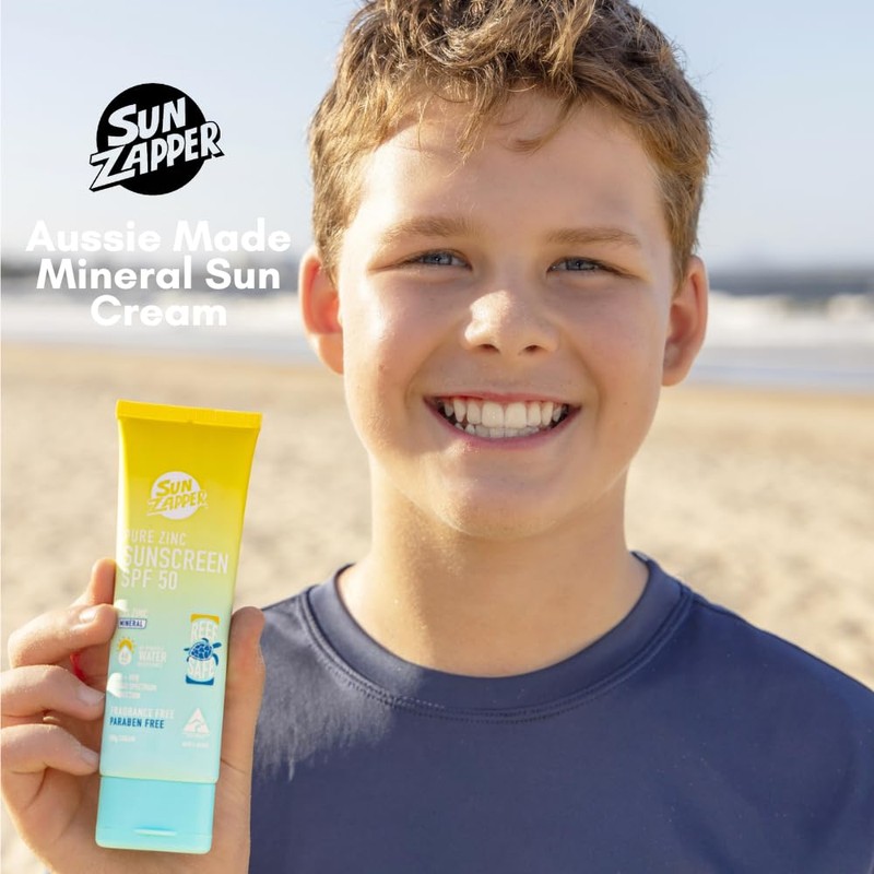 Pure Zinc Sun Cream SPF 50 Sun Zapper Reef Safe