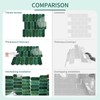 MOONFUN Peel and Stick Backsplash Tiles 10-Sheet Upgraded Thicker Design,