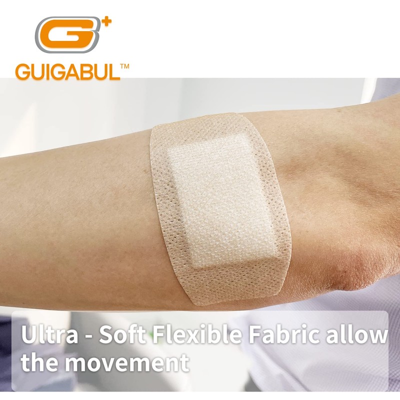 G+ GUIGABUL Silicone Adhesive Bandages for Elderly Sensitive Skin -