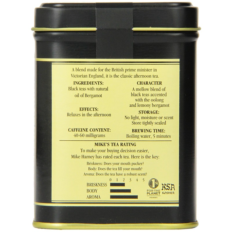 Harney & Sons Black Earl Grey Loose Leaf Tea, 4