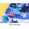 NautySaurs Boys Board Shorts Kids Swimming Shorts Hawaiian Cartoon Full