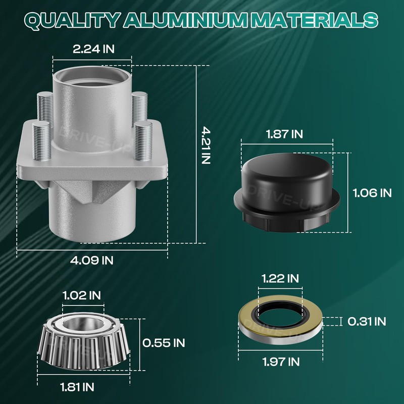 Drive-up Golf Cart Front Wheel Hub Assembly Suitable for EZGO