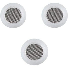 Black 20 pcs Silicone Washer Silicone Filter Gasket for Shower Head Water tap Faucet (White 3 Pcs)