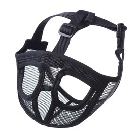 MUYYIKA Muzzle for Dogs, Short Nose, Bulldog, Adjustable, Dog Mouth Cover, Prevents Waste Barking and Bites, Prevents Furniture Breaking Comfortable, Soft, Dog Mouth Protection, Dog Training, Training