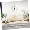 Veemoon 4pcs Wall Clock Extra Long Hands Extra Long Clock