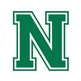 Applicable Pun Varsity Letter N - Vinyl Decal for Outdoor Use on Cars, ATV, Boats, Windows and More - Green 7 Inches Tall