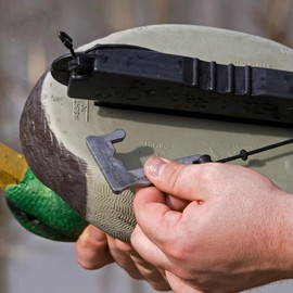 Avery Hunting GHG Keel Grabber Decoy Weights 12-Pack with Stretchee Cords Lead J-Shaped Anchors for Waterfowl Hunting Decoys, 12 Pack of 4oz