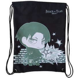Attack On Titan - Levi Drawstring Bag by GE Animation
