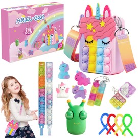 Fidget Girls Toys Pack, fidgets for girls with Sensory Toys for Autism, Sensory toys for 3 4 5 6 7 8 9 10 11 12 year old autism gifts