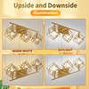 BEHIYA Bathroom Vanity Light with 3 Bulbs Bathroom Light Fixtures