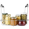 KORCCI 12in Canning Rack with Tongs, Stainless Steel Steamer Canning