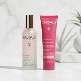 Kit Caudalie: Beauty Elixir Día/noche Todo Tipo De Piel + Crema Hidratante Vinohydra Con Ácido
