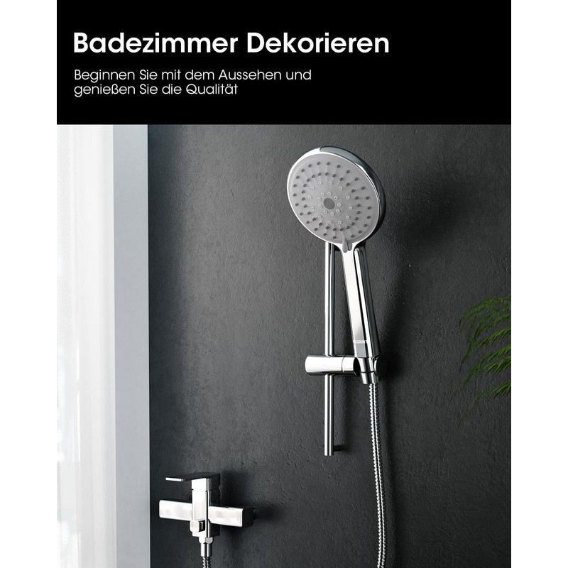 FASDUNT Water-Saving Shower Head - Jet Types