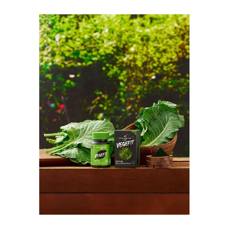 Veggie Fit Kale Spirulina Vitamin B (60 tablets, 2 months