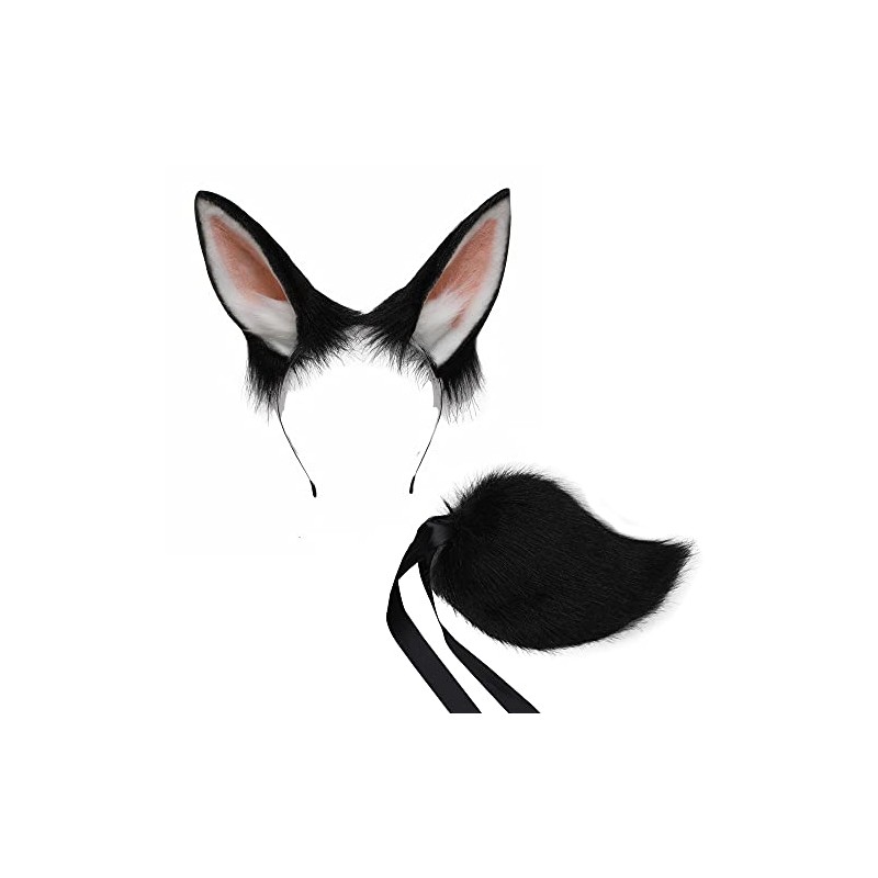 VIGVAN Handmade Rabbit Ears Cute Animal Ears Accessories Rabbit Ear