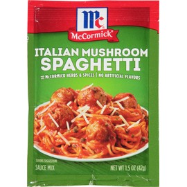 McCormick Italian Mushroom Spaghetti Sauce Mix, 1.5 oz