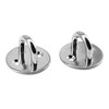 UTwaySteelPro Round M8 Stainless Steel Pad Eye Plate, Heavy Duty