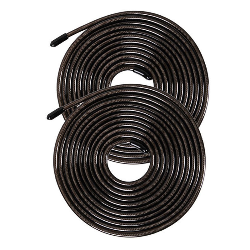 2 Pcs Jump Rope Spare Cable 300cm Length Skipping Rope