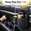 Car Door Cup Holder for Drinks and Small Essentials –