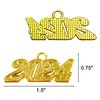 Tnghui Graduation 2024 Tassel Charm Signet Year for Graduation Cap