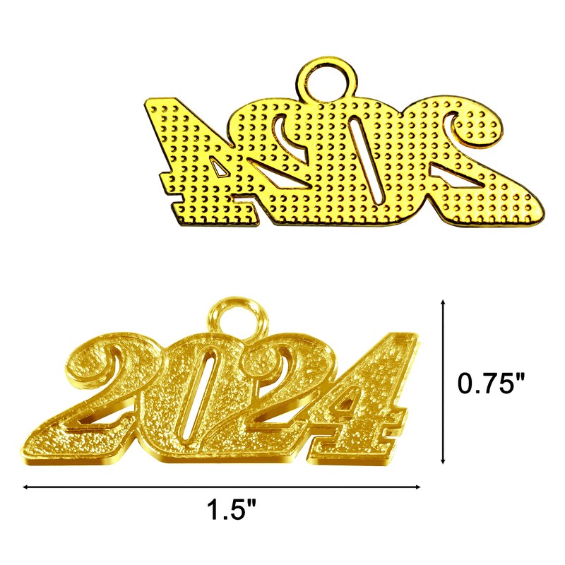 Tnghui Graduation 2024 Tassel Charm Signet Year for Graduation Cap