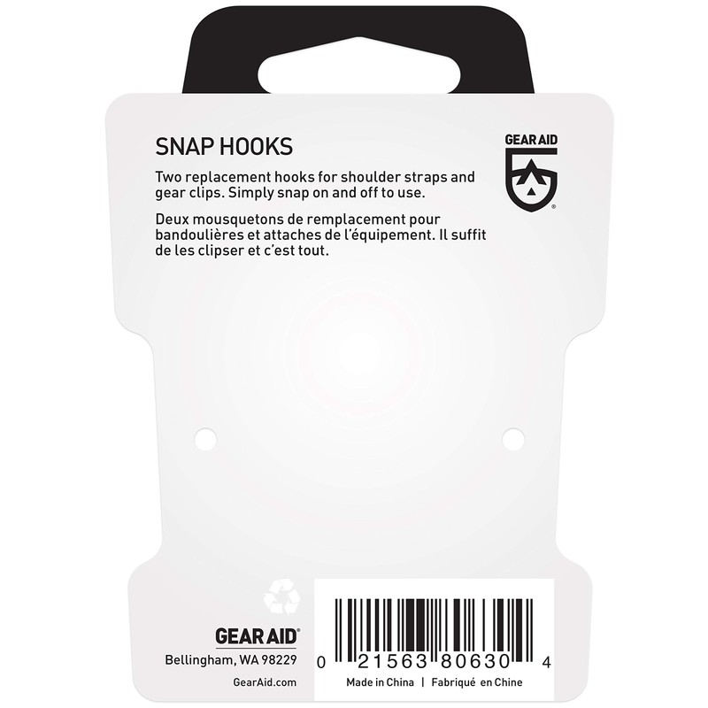 GEAR AID Snap Hooks, Set of 2
