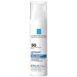 La Roche-Posay La Roche Posay Anthelios UV Hydra Sunscreen SPF 50, Daily Hydrating Sunscreen for Face with Hyaluronic Acid and Vitamin E, Broad Spectrum Invisible SPF Protection, Anti Aging, Fragrance Free