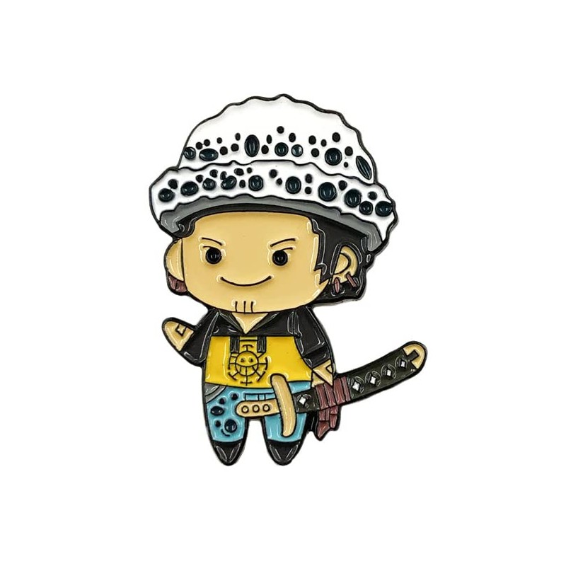 Amasukami 3 Anime Characters Boa Hancock Badge Bepo Badge Trafalgar