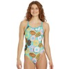 Sporti Donut Dreams Thin Strap One Piece Swimsuit - Donut