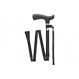 Hyacinth Home Folding Cane Basic E (Black) Approx. G Total length 73 ~ 83 cm (5 Stage Adjustable, 2.5 cm Pitch)